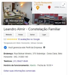 Google Negócios Leandro Almir